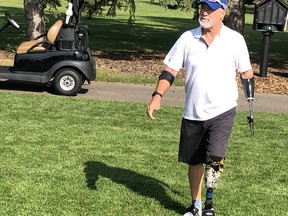 Sherwood Park's Bob MacDermott says golf was the inspiration that saved his life after becoming a double amputee from being struck by high voltage in 1987.