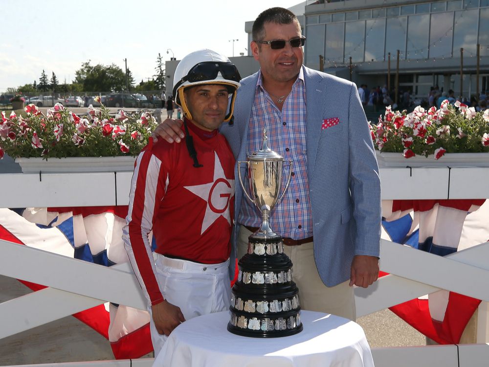 JONES Top trainer Robertino Diodoro keeping Alberta on horse racing's