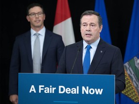 Premier Jason Kenney announced the Fair Deal Panel report on June 17, 2020.