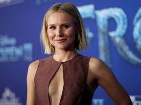 Cast member Kristen Bell poses at the premiere for the film "Frozen II" in Los Angeles, California, U.S., November 7, 2019. REUTERS/Mario Anzuoni ORG XMIT: MA521