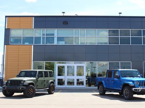 The 4,000 square-foot space is entirely devoted to Jeep vehicles, accessories and customization options.