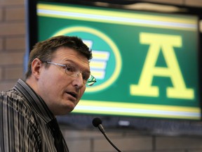 University of Alberta head football coach Chris Morris.