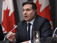 Minister of Immigration, Refugees and Citizenship Marco Mendicino speaks during a press conference on COVID-19 in West Block on Parliament Hill in Ottawa, on Thursday, March 19, 2020.