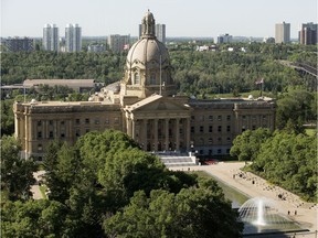 The Alberta Legislature.