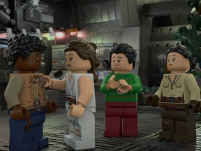 A "Star Wars" holiday special produced with Legos will be streaming on Disney+.