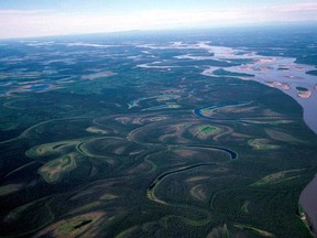 The Yukon River is seen in Alaska in this undated handout photo courtesy of the U.S. Fish and Wildlife Service.