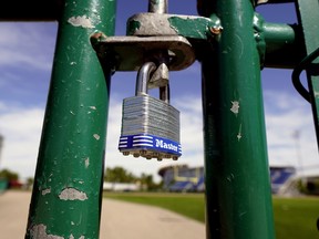 FC Edmonton held a soccer practice at Clark Stadium in Edmonton on June 12, 2020, which was closed to the public and media.