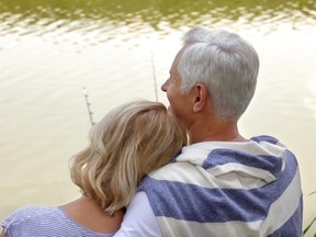 A friend finds a couple's public display of affection too much to handle.