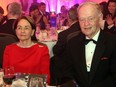Former prime minister Jean ChrÈtien, seen at his dinner table alongside his wife Aline, attended the Ottawa Hospital Gala held at the Westin Ottawa on Saturday, November 5, 2016.