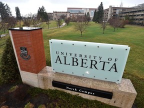 University of Alberta north campus. File photo.