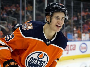 Edmonton Oilers forward Jesse Puljujarvi is back with the club after having returned to his native Finland.