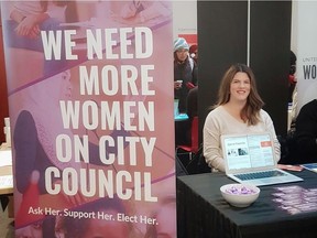 Gillian Hynes, chair of Ask Her YYC, has partnered with the group's Edmonton counterpart, Parity Yeg, to encourage more women to run for city council in 2021. A friendly competition between the two cities is called the Parity Cup.