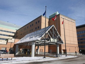The Peter Lougheed Centre in Calgary is shown on Thursday, November 12, 2020.