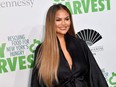 US model Chrissy Teigen attends City Harvest: The 2019 Gala on April 30, 2019 at Cipriani 42nd Street in New York City.