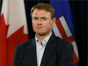 Former Alberta Health Minister Tyler Shandro.