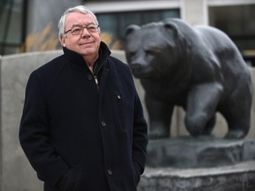 Dr. Robert Steadward, whose name is on The Steadward Centre for Personal and Physical Achievement at the University of Alberta, has been promoted to the Companion of the Order of Canada for his lifelong work in helping athletes with disabilities across the world, pictured on campus Jan. 6, 2021.