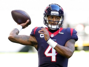 Quarterback Deshaun Watson of the Houston Texans.