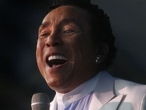 Smokey Robinson performs at the Ottawa Jazz Festival on June 24, 2010.