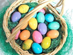 Postmedia Network File Photo  Easter egg basket  ORG XMIT: POS1904011032050144