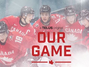 Our Game: Road to the 2021 World Juniors is a three-part documentary that follows five players, recording their experiences at the 2021 World Junior Hockey Championship. Supplied