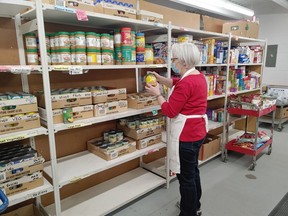 Susan Krecsy is executive director of the St. Albert Food Bank and Community Village. She's overseeing and organizing the agency's first-ever food drive on Saturday, May 1, 2021.