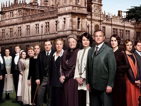 The cast of "Downton Abbey" the TV series.