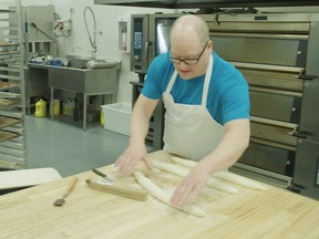 Scott Williams, owner of the SkyFire Bakery in Airdrie, is part of Project Bakeover. Courtesy, Food Network Canada