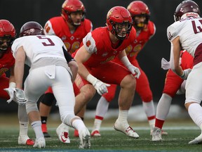 Calgary Dinos linebacker Grant McDonald was selected in the second round, 14th overall, by the Edmonton Football Club in the 2021 CFL Draft on May 4, 2021.