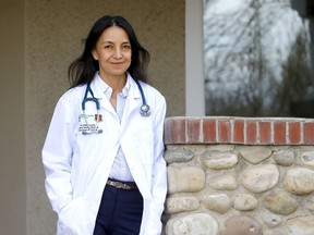 Dr. Eliana Castillo who specializes in pregnancy and reproductive infection disease for Brodie Thomas story about vaccine hesitancy in pregnancy in Calgary on Thursday, April 29, 2021.