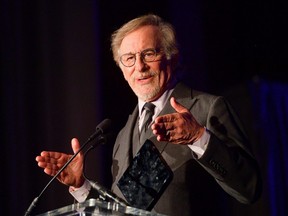 Steven Spielberg attends the 55th Annual Cinema Audio Society Awards at InterContinental Los Angeles Downtown, in Los Angeles, Feb. 16, 2019.
