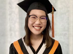 M.E. LaZerte valedictorian Johanna Lau. Submitted photo