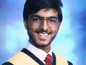 Old Scona valedictorian Tawfeeq Mannan. Submitted photo