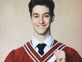 Archbishop O'Leary valedictorian Jeremy Russo. Submitted photo