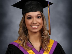 Queen Elizabeth valedictorian Danielle Ratcliffe. Submitted photo
