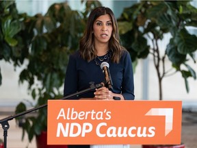 NDP Opposition children's services critic Rakhi Pancholi urged the UCP government to reconsider planned cuts to the age eligibility of a program supporting young adults transitioning out of foster care, Tuesday, July 20, 2021.