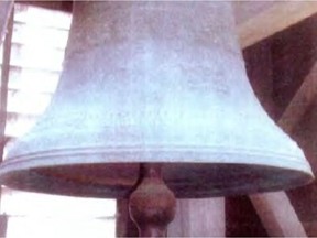 Mounties are looking for tips after a church bell like the one shown here was stolen from a Hay Lakes church. RCMP handout