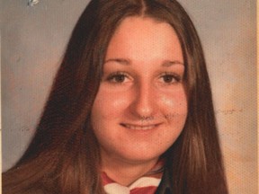 High school photo of of Marie Goudreau her homicide from August 1976 remains unsolved.
