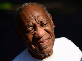 Bill Cosby is seen outside his home after Pennsylvania's highest court overturned his sexual assault conviction and ordered him released from prison immediately, in Elkins Park, Pennsylvania, U.S., June 30, 2021.