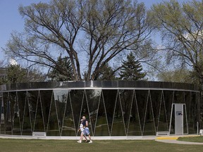 The Borden Park Pavilion has won the Governor General's award for outstanding architecture, in Edmonton Monday May 7, 2018. Photo by David Bloom ORG XMIT: POS1805071947050646