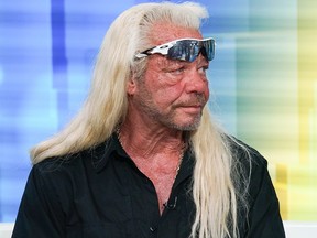 Duane Chapman aka Dog the Bounty Hunter visits "FOX & Friends" at FOX Studios on Aug. 28, 2019 in New York City.