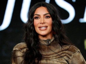 Television personality Kim Kardashian attends a panel for the documentary "Kim Kardashian West: The Justice Project" during the Winter TCA (Television Critics Association) Press Tour in Pasadena, California, U.S., January 18, 2020.