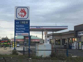 Police investigated the death of gas station employee Surinder Pal Singh, 61, who died of head injuries after a dispute with a customer at a Husky gas station at 75 Avenue and 50 Street on Oct. 23, 2015.