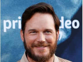 Cast member Chris Pratt poses as he attends the premiere for the film "The Tomorrow War" at Banc of California Stadium in Los Angeles, California, U.S., June 30, 2021.
