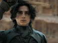 Timothée Chalamet in "Dune."