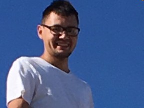 Blayne Burnstick, seen shortly before his 2017 death. Burnstick, 25, was shot and killed in the basement of an Edmonton rooming house.