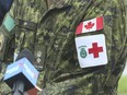 Members of the Canadian military are lining up in droves to get their first dose of the COVID-19 vaccine.
