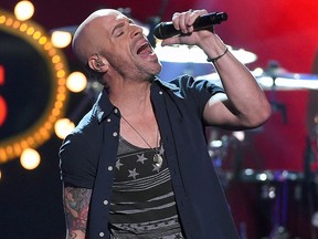 Chris Daughtry performs during the 2015 NHL Awards at MGM Grand Garden Arena on June 24, 2015 in Las Vegas.