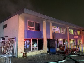 Six fire crews were dispatched to Little Paws Inn near 82 Avenue NW and 71 Street NW just before 5:40 p.m. on Sunday, Nov. 14, 2021.