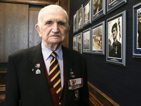 Veteran Charles Scot-Brown is pictured on November 11, 2019. Veronica Henri/Toronto Sun