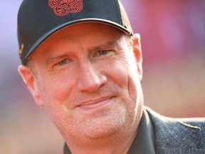 President of Marvel Studios Kevin Feige arrives for the world premiere of Marvels "Shang-Chi and the Legend of the Ten Rings" at the El Capitan theatre in Hollywood, Calif., Aug. 16, 2021.